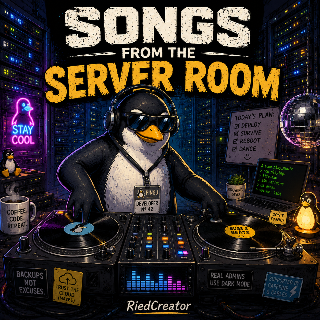 Cover artwork for Songs from the Server Room