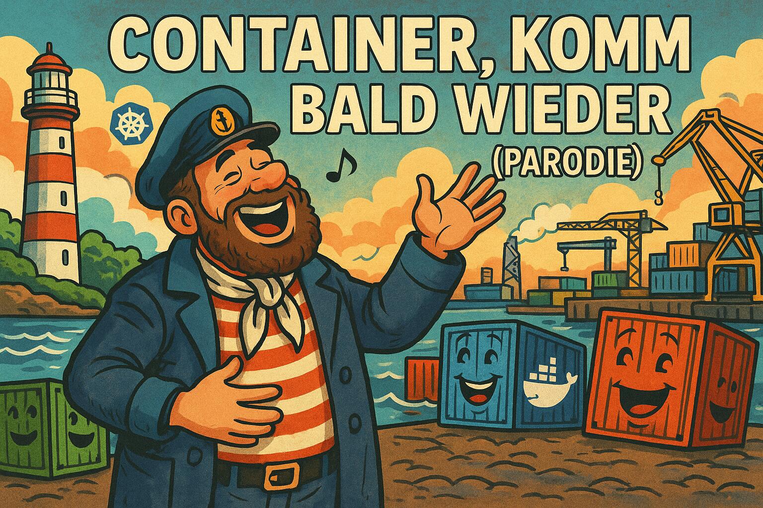 Container, komm bald wieder radio edit cover art