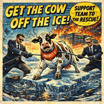 Get the Cow Off the Ice
