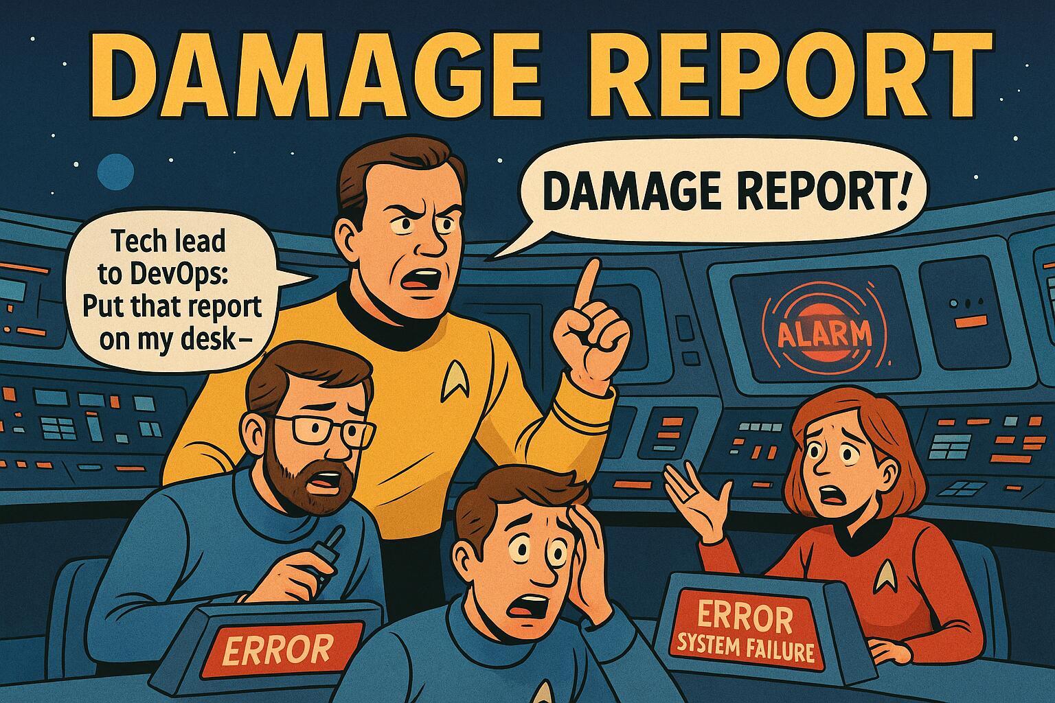 Damage Report cover (English)