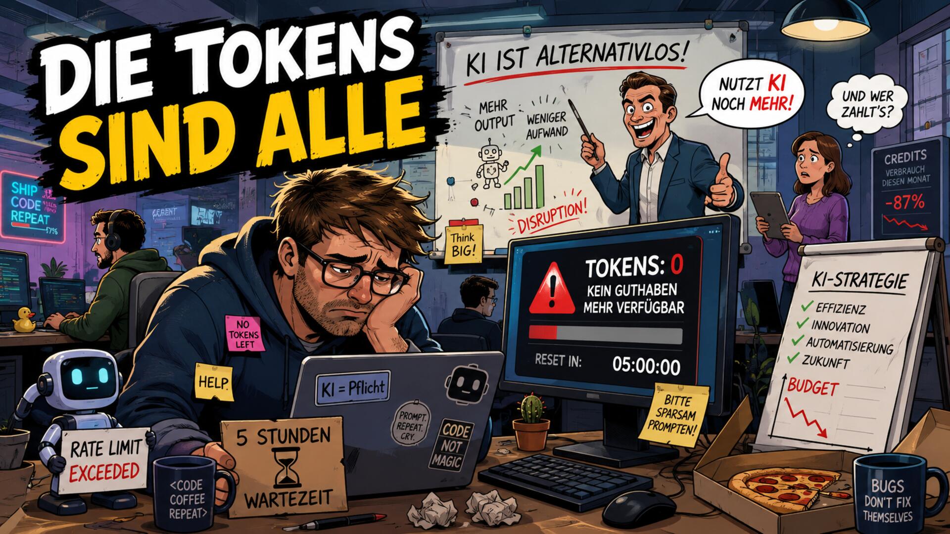 Die Tokens sind alle