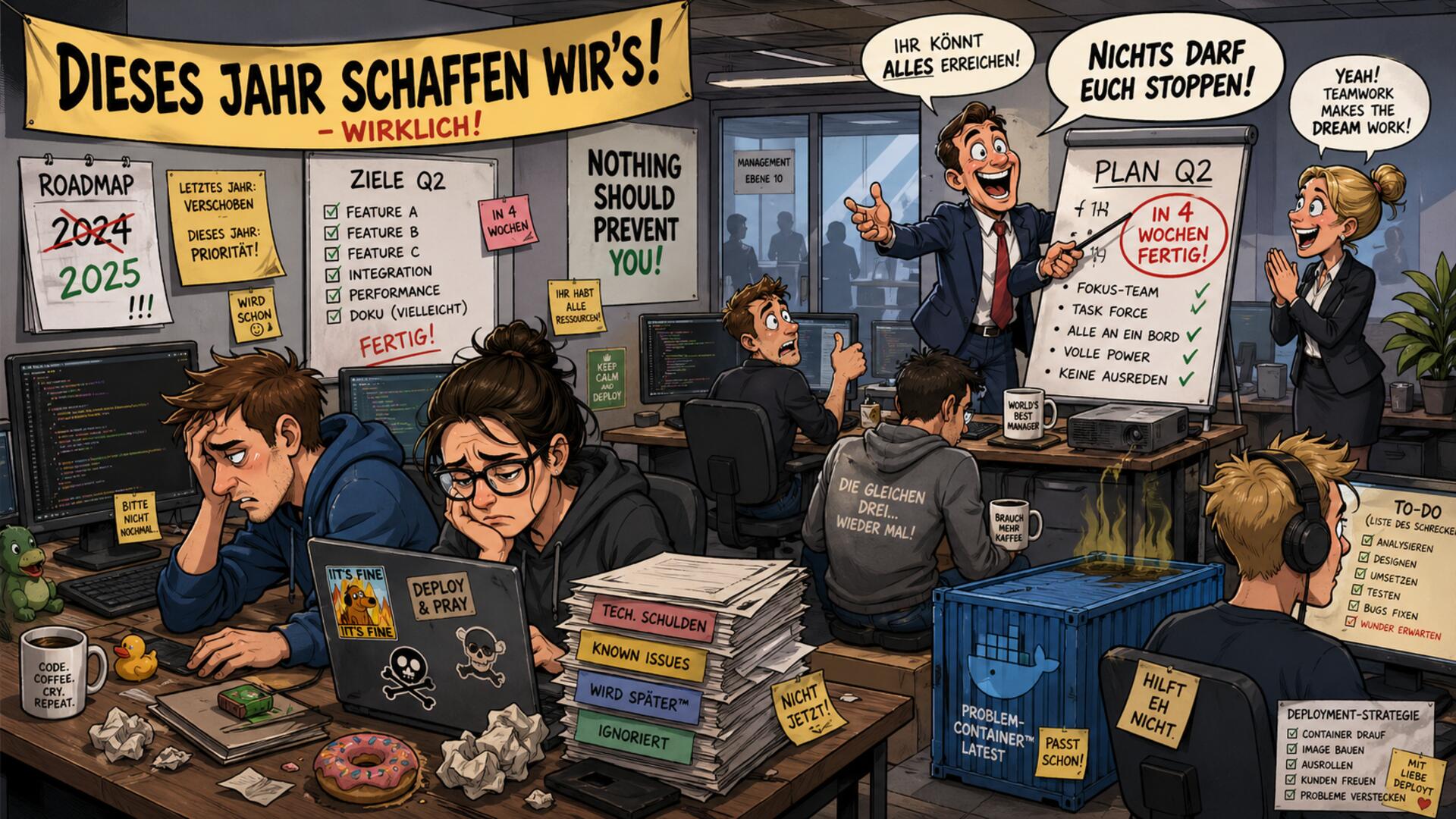 Dieses Jahr schaffen wir’s