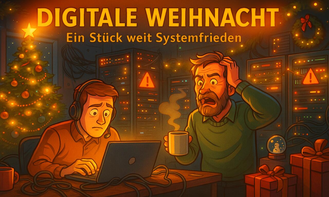 Digitale Weihnacht Cover-Art