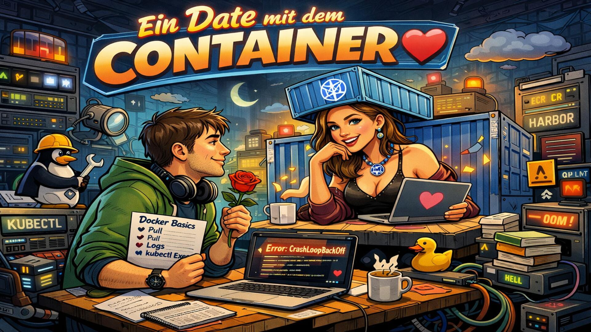 Ein Date mit dem Container