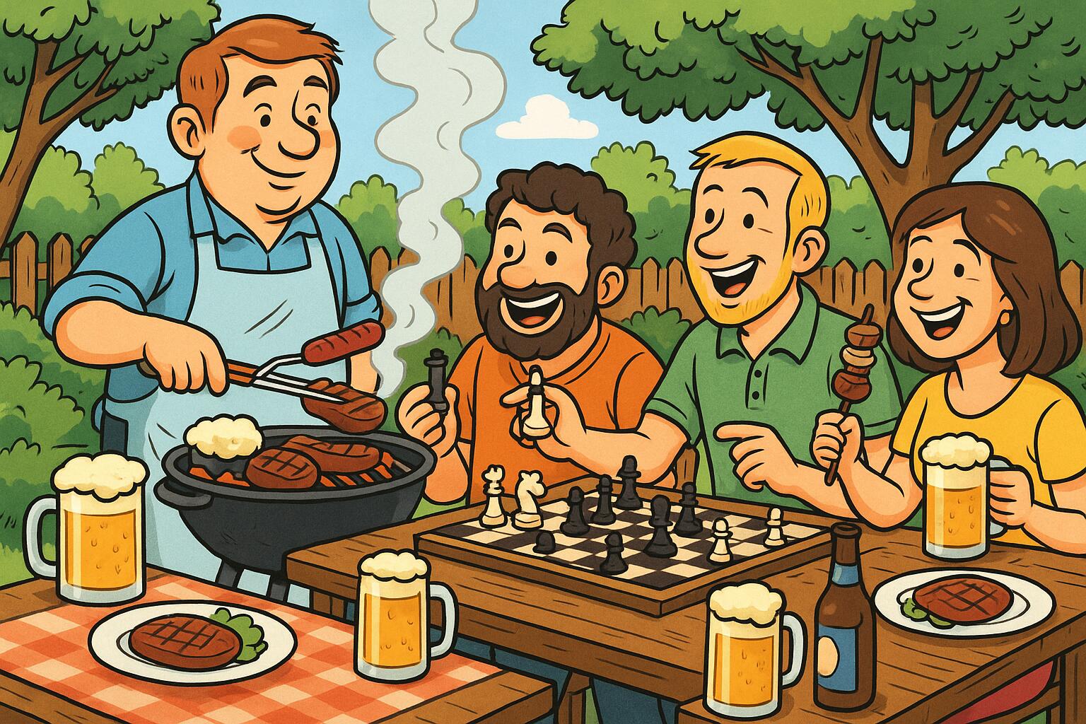 Grillen bei Martin Cover-Art