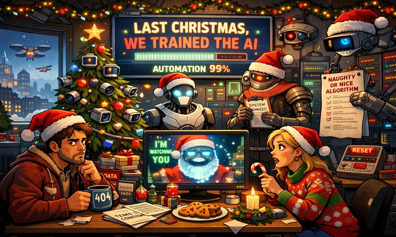 Last Christmas, We Trained the AI cover art