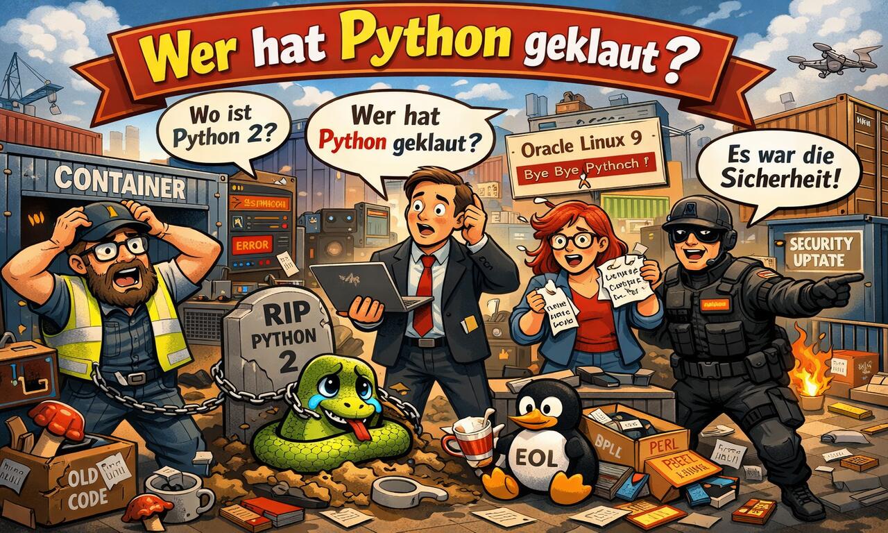 Wer hat Python geklaut Cover-Art