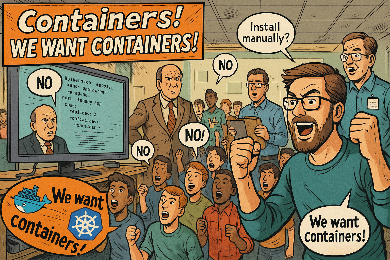 Containers! We want Containers